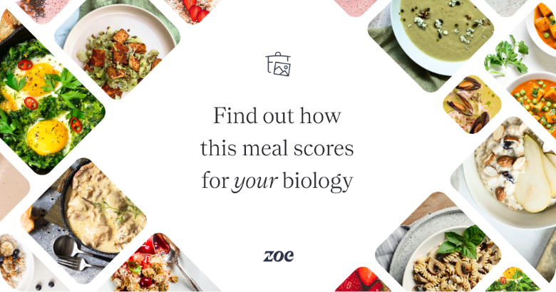 Find out how this meal scores for your biology