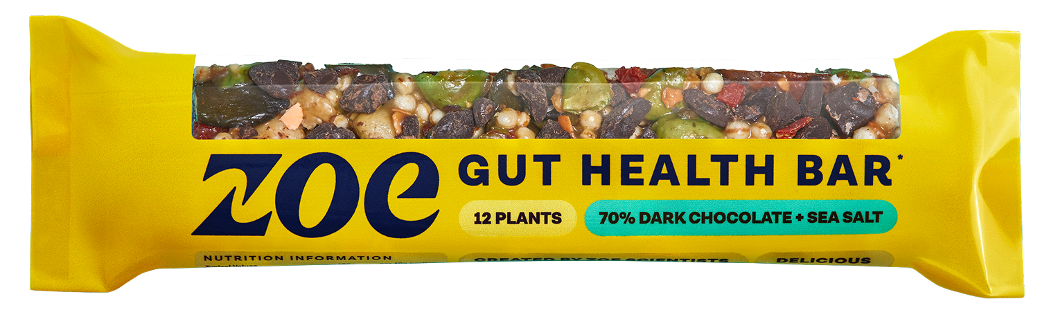 ZOE Gut Health Bar — 70% Dark Chocolate + Sea Salt